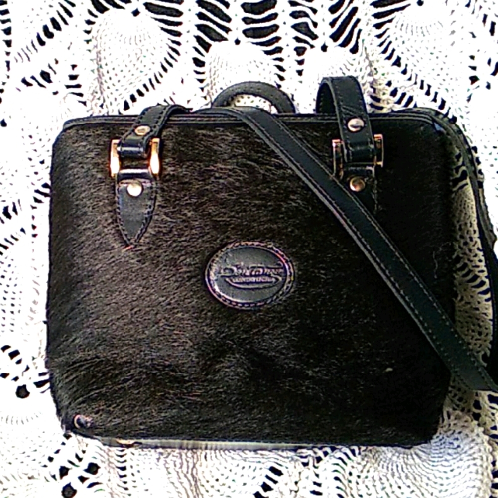 Vintage Don Tango Argentine Leather horsehair bag